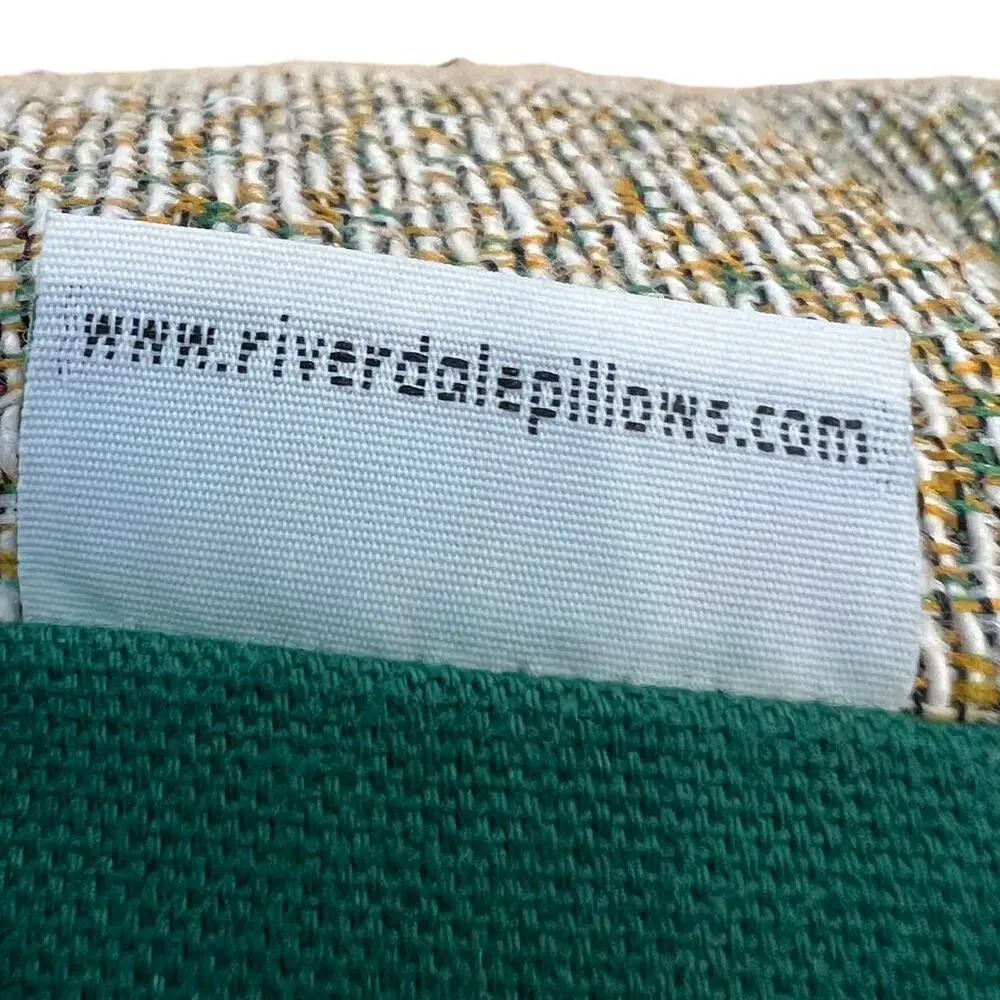 VTG Riverdale Snowman Christmas Window Scene‎ Tapestry Throw Pillow Holiday 16